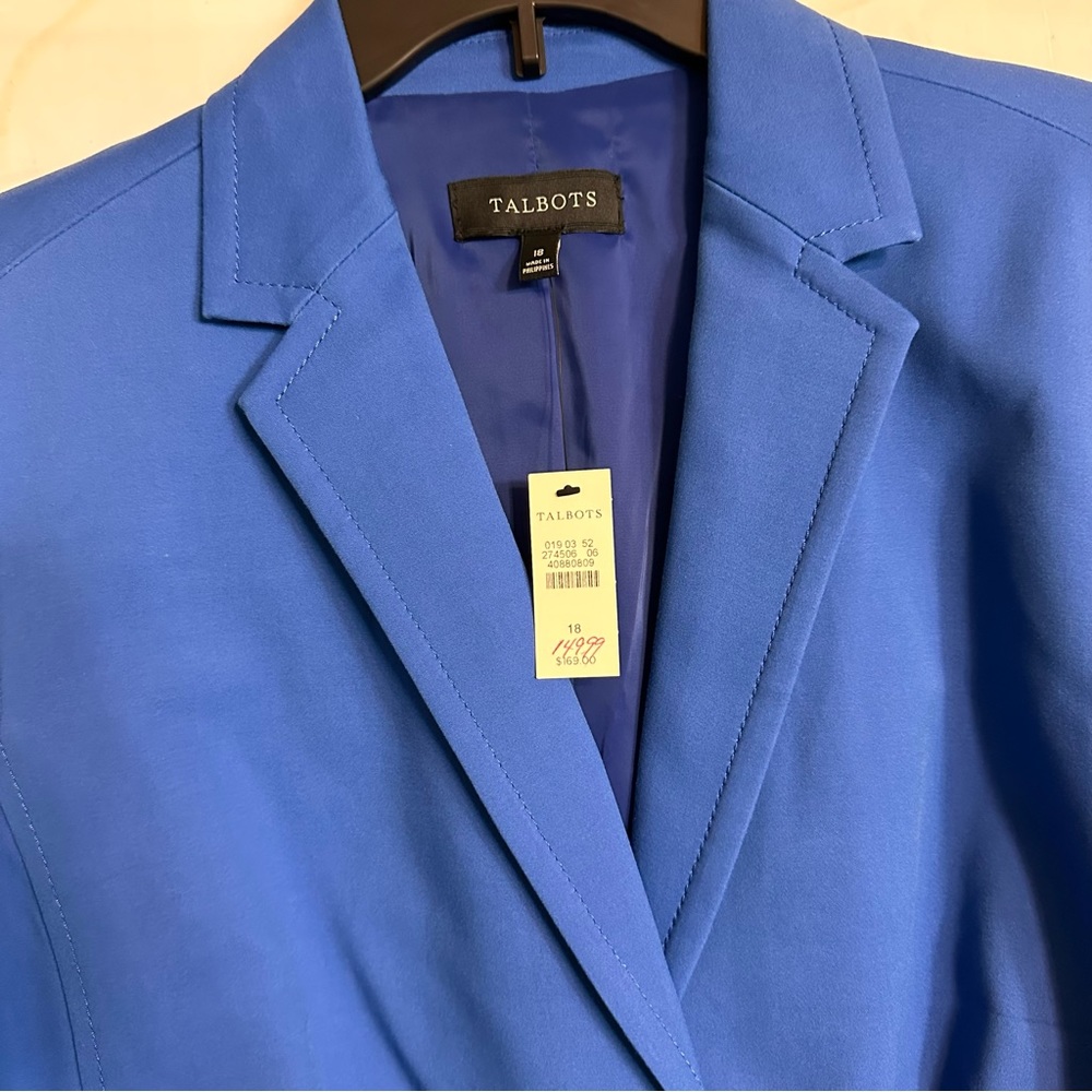 Talbots Blue Jacket - Picture 5 of 9